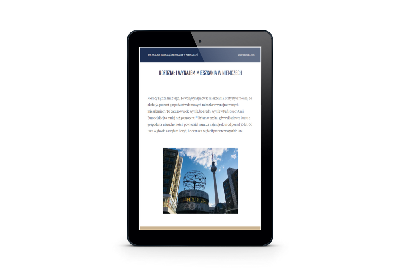 E-book „Jak znaleźć i wynająć mieszkanie w Niemczech”