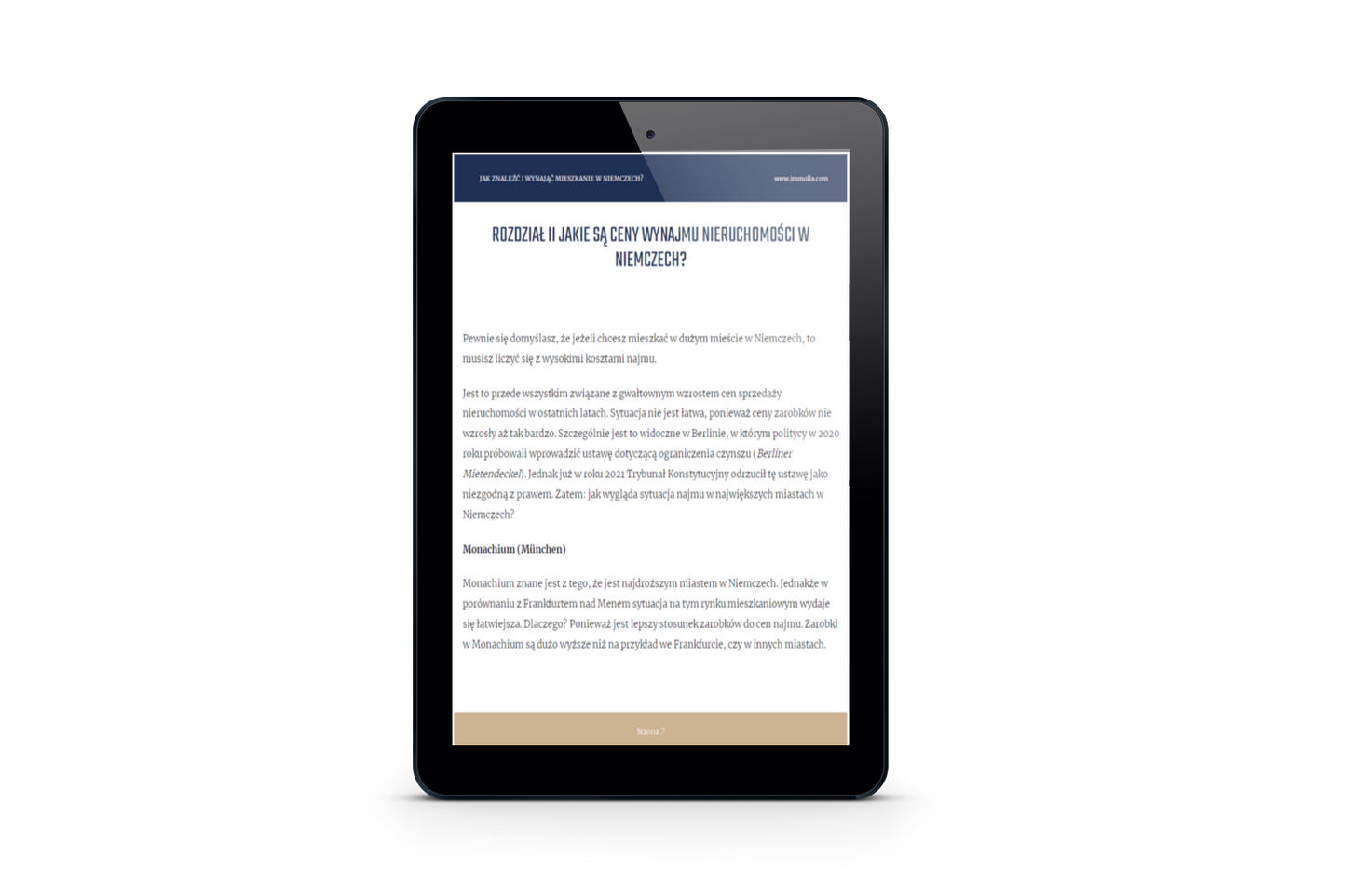 E-book „Jak znaleźć i wynająć mieszkanie w Niemczech”